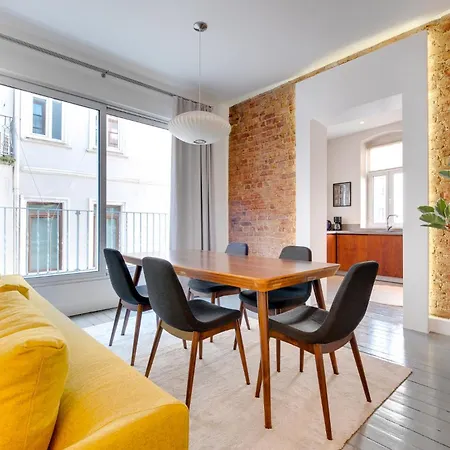 아파트 Historical Flat With Balcony Near Galata Tower