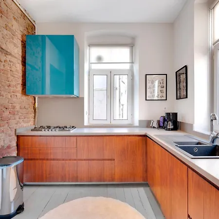 Historical Flat With Balcony Near Galata Tower 아파트 *